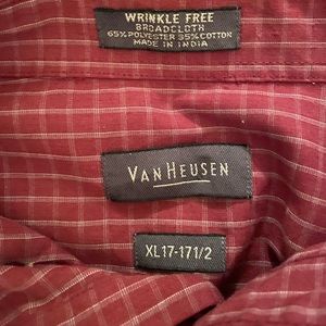 Van Heusen Plaid Button Up